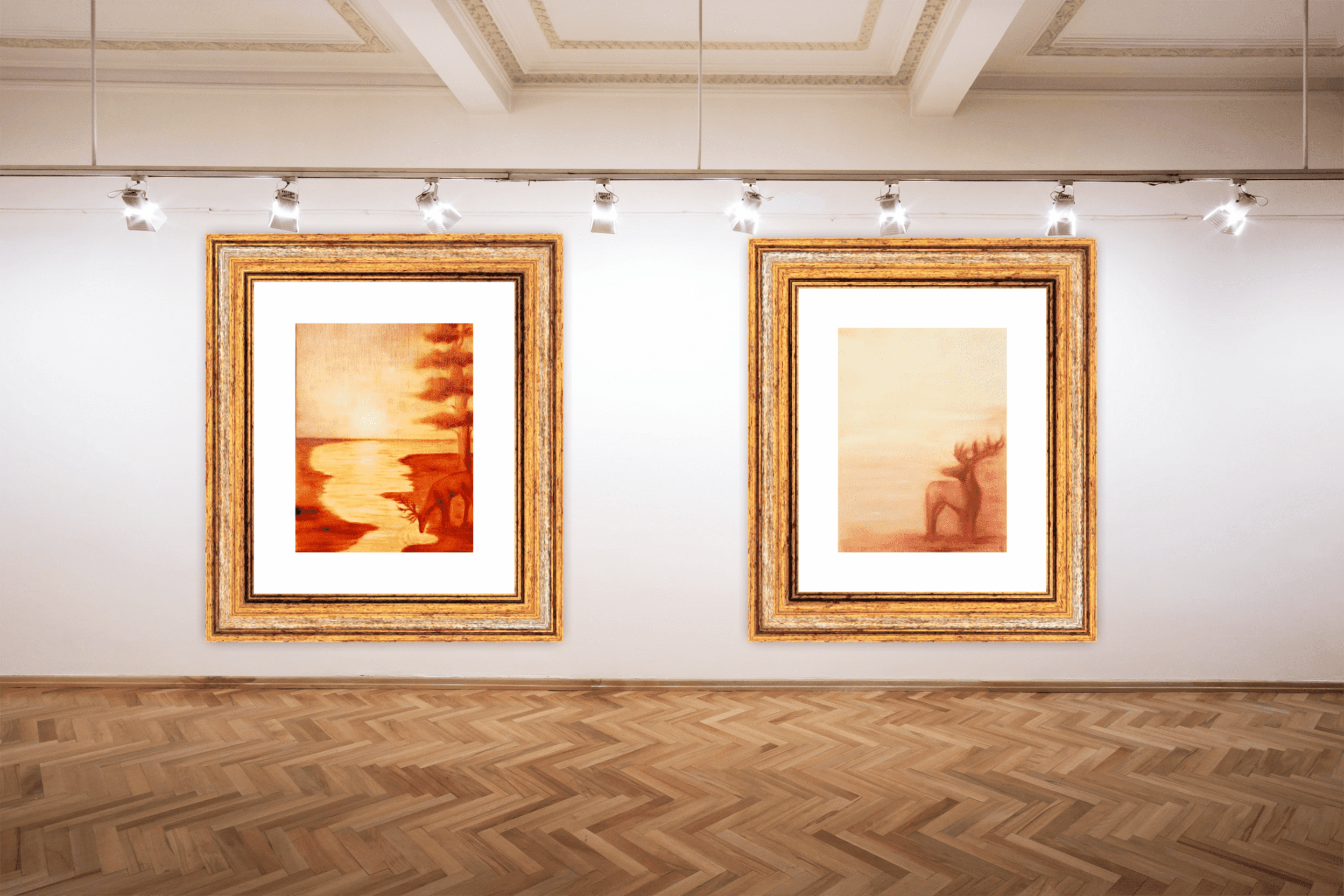 Lámina Serie "El ciervo"  1/5 - 3